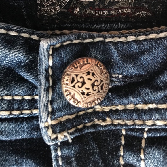 Silver Aiko Jeans - Picture 5 of 7